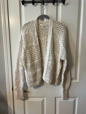 Treasure and Bond Open Cable Knit Cardigan